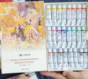 Màu Nước Hoạ Sĩ Kusakabe Set 12|18|24|36|54|90 Màu